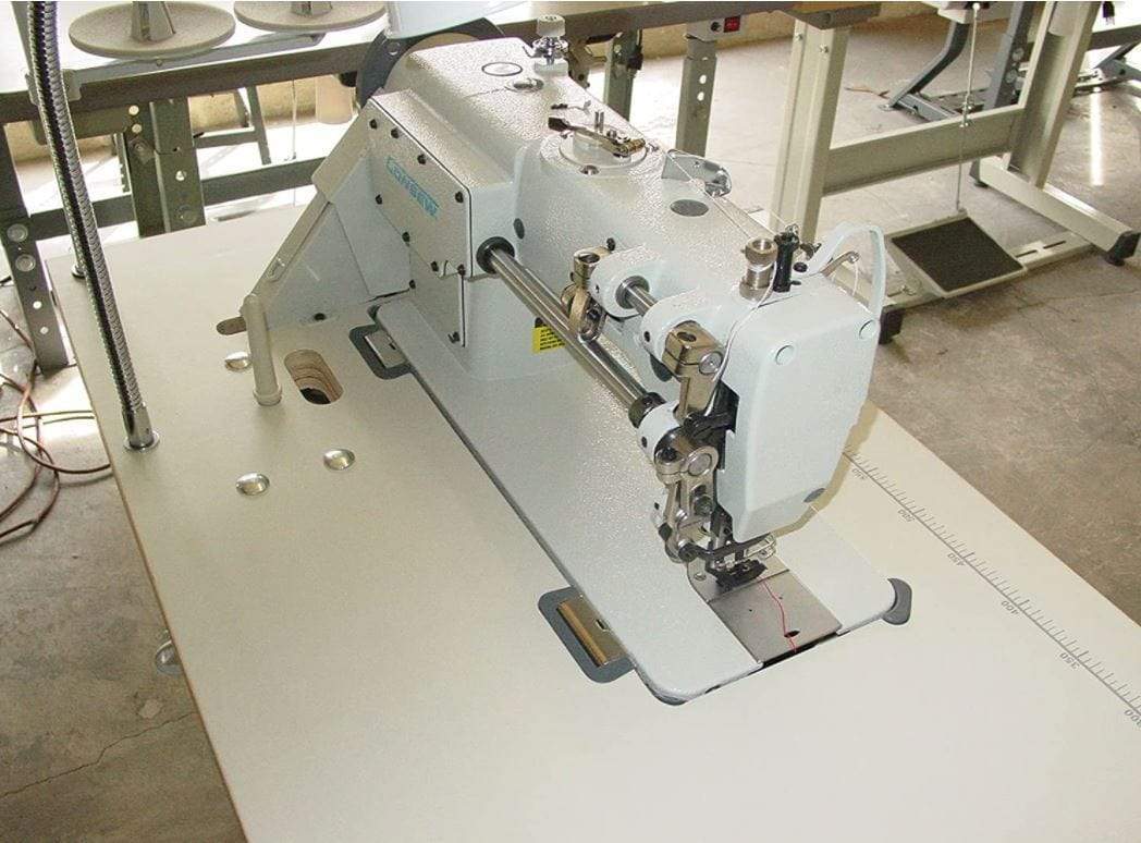 Consew Lockstitch Machines Consew 1206RB upholstery Walking Foot Industrial Sewing Machine with Table and Servo Motor Drop Feed, Needle Feed, Walking Foot, Lockstitch Machine-FREE SHIPPING