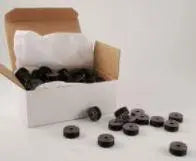 Fil-Tec Prewound Bobbins FilTec 13147 Class "L" Plastic Prewound Bobbins BLACK (Box of 100) Clear-Quilt 100% Egyptian Long Cotton Thread
