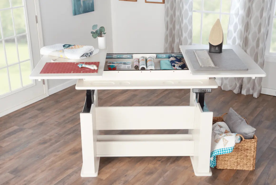 Koala Cabinets and Tables Koala Studios Height Adjustable- Creative Center (Limited Time- Free 4 XL Storage Boxes for Threads)