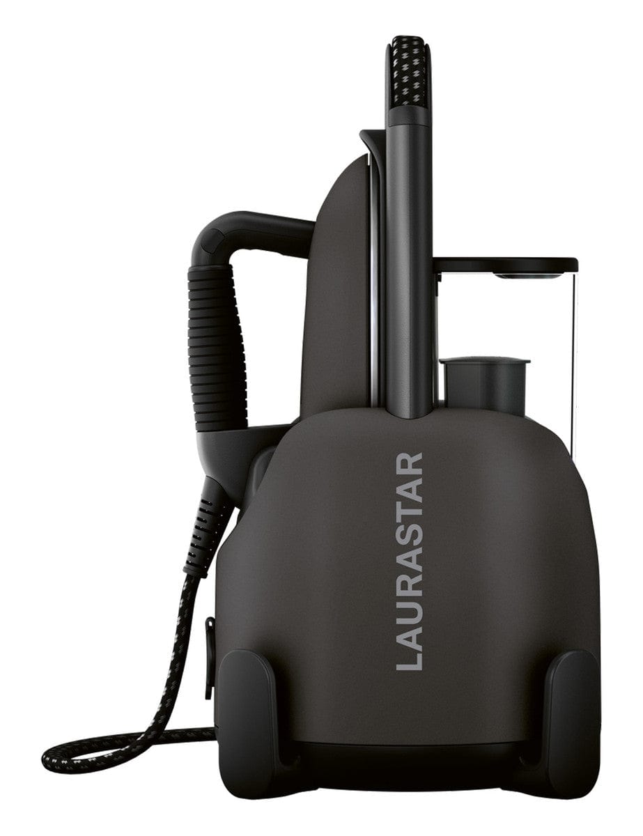 LauraStar Irons & Ironing Systems LauraStar LIFT Xtra, Steam Generator Iron,( Aluminium) 3D Sole Plate with Ideal Temperature Thermostat Titan Black
