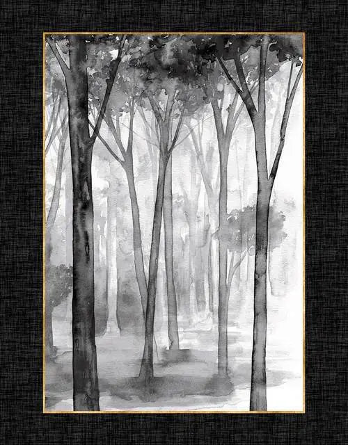 Sewingmachineoutlet Fabrics Studio E Water Color 5089P-94 Charcoal/Gold 36" Panel 100% Cotton Fabric