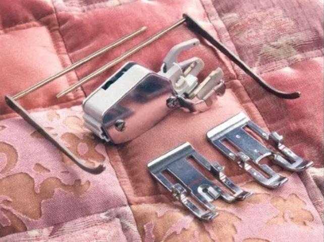 Sewingmachineoutlet Viking Husqvarna Interchangeable Dual Feed Walking Foot For Cat 5-7 ( not for EMERALD 122, 118 and 116 machines) # 920219096