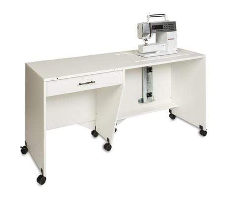 Sylvia Cabinets and Tables Sylvia Model 1600 Design Large QuiltMate Modular Quilting and Sewing Machine Cabinet