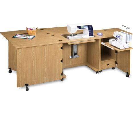 Sylvia Cabinets and Tables Sylvia Quilting and Sergering Combo Cabinet Model 1050Q