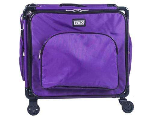 Tutto Totes and Bags Tutto 17" Serger Tote on Wheels Purple