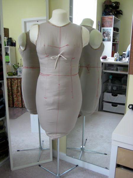 Oh lala, my dress form got bigger! – This Blog Is Not For You