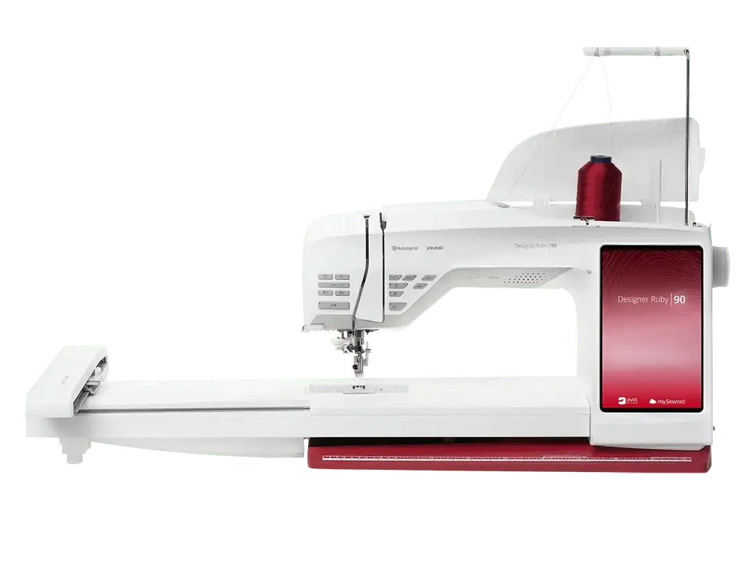 Viking Sewing Machines Viking Husqvarna Designer Ruby 90 Sewing and Embroidery Machine