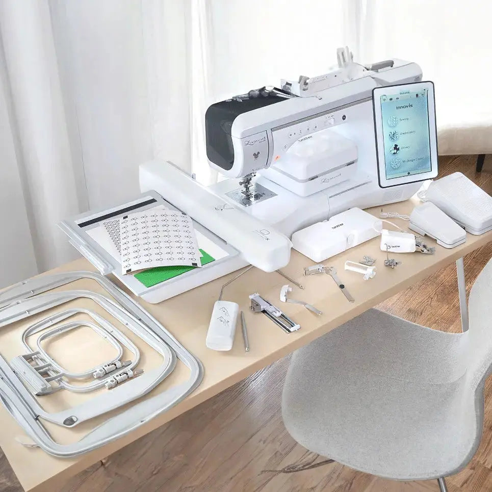 Save on Like-New Machines Backed by Warranty Sewing Machine Outlet