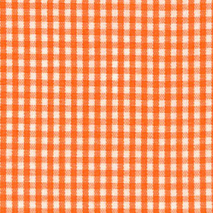 Fabric Finders Orange Gingham Check