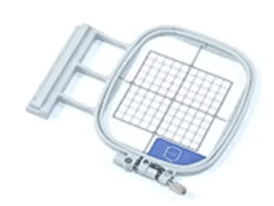 Brother SA438 4 x 4 embroidery hoop with alignment grid