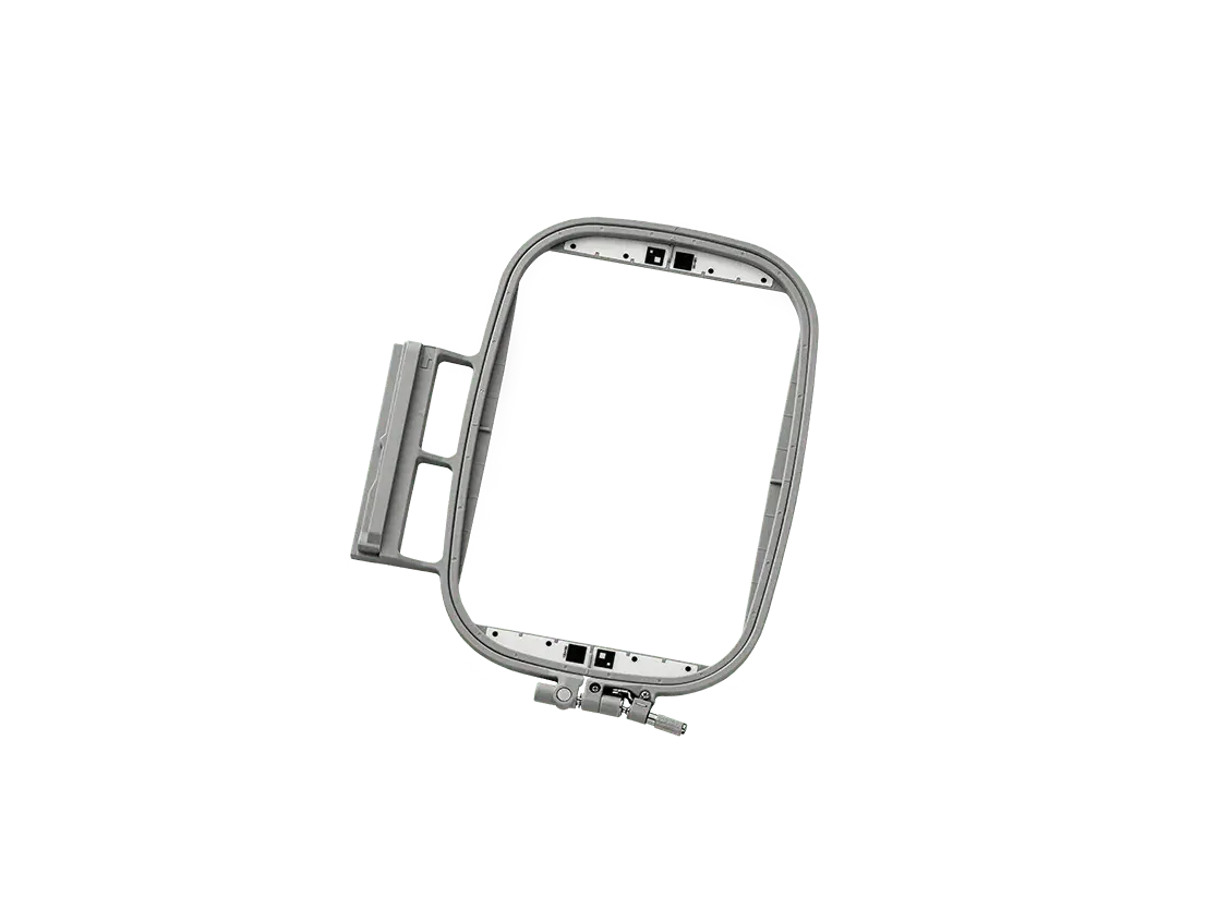 Brother SA439S 5 x 7 embroidery hoop with camera positioning strips