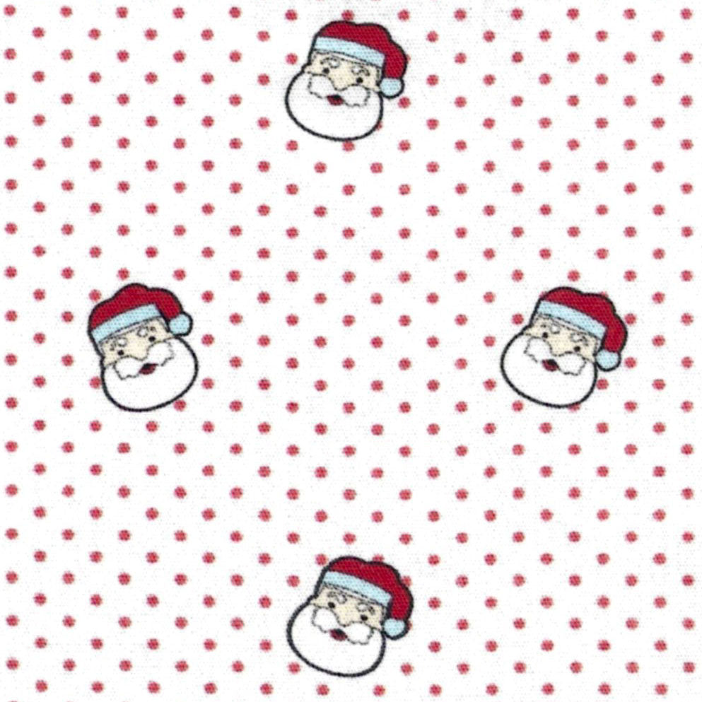 Fabric Finders Santa & Red Polka Dot Fabric #2812
