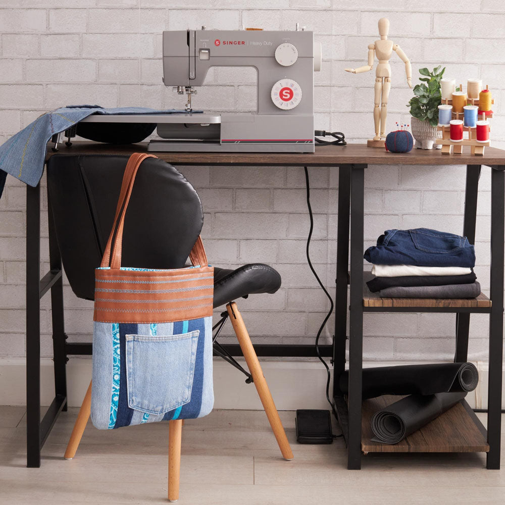 SINGER Refurbished Heavy Duty 64S Sewing Machine with Extension Table - official product image 2
