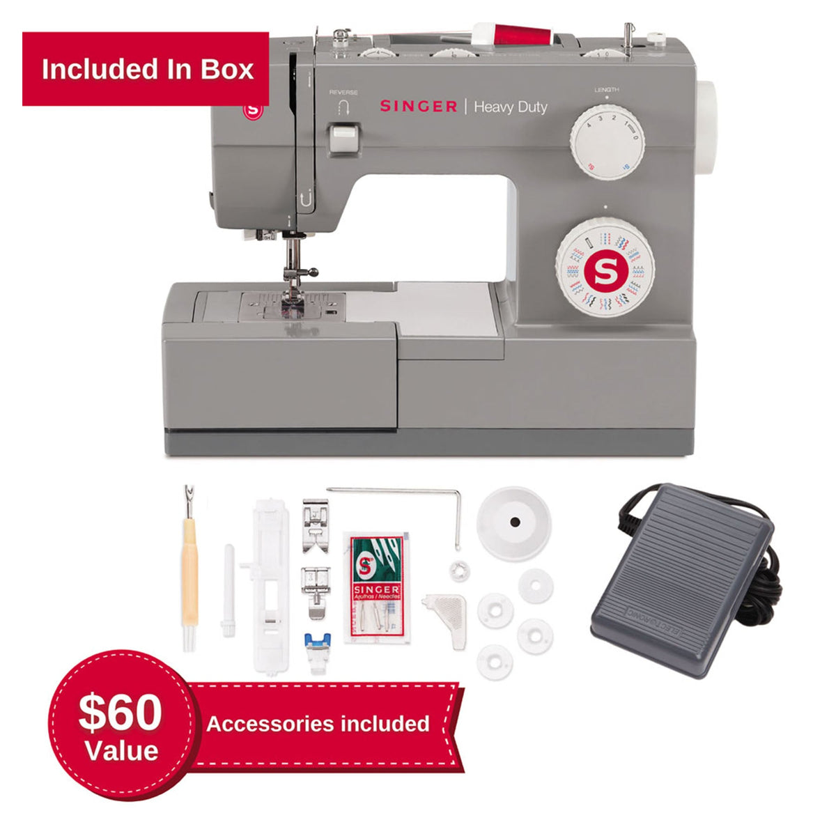 SINGER Heavy Duty 4423 Sewing Machine - official product image 3