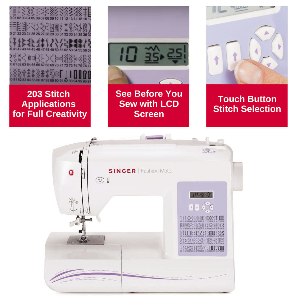 SINGER Fashion Mate 5560 Sewing Machine - official product image 3