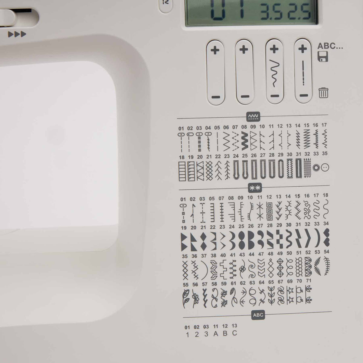 SINGER C7220 Sewing Machine with Extension Table - official product image 8