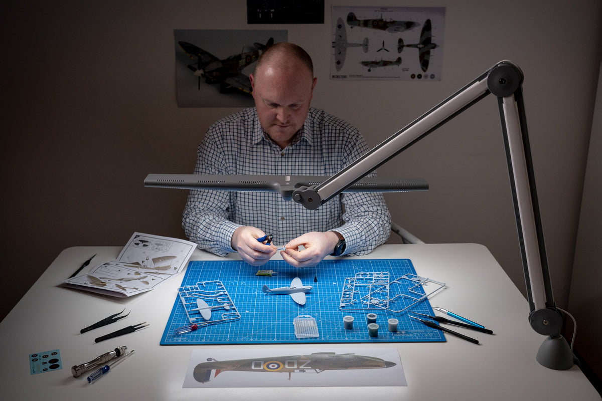 Daylight Luminos LED clamp task lamp for sewing quilting and detailed craft work