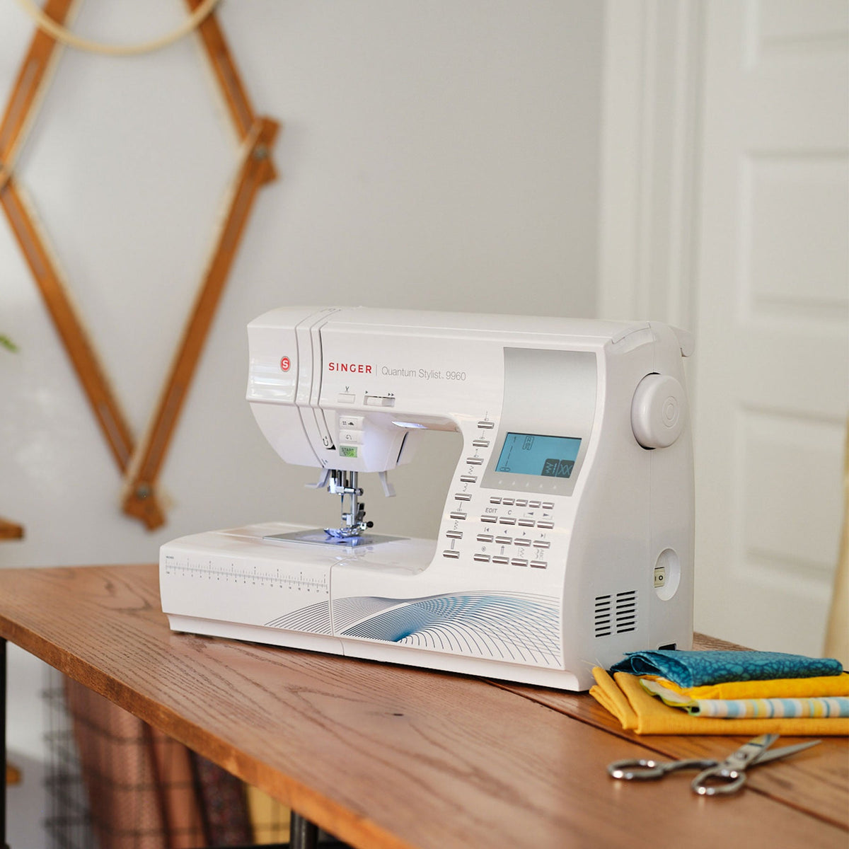 SINGER Refurbished Quantum Stylist 9960 Sewing Machine with Extension Table - official product image 2