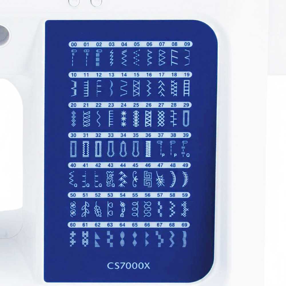 Brother CS7000X | 70-Stitch Computerized Machine with Wide Table
