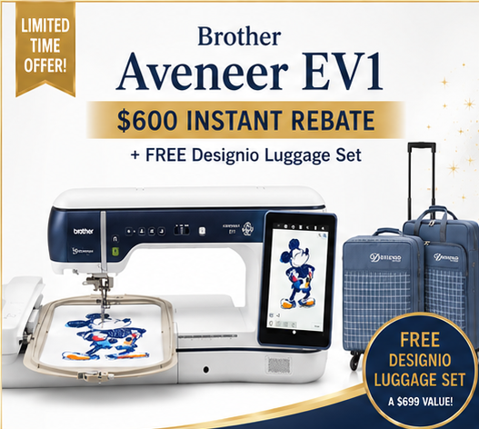Brother Aveneer EV1 Combination Machine | Your Ultimate Sewing, Embroidery, and Quilting Companion