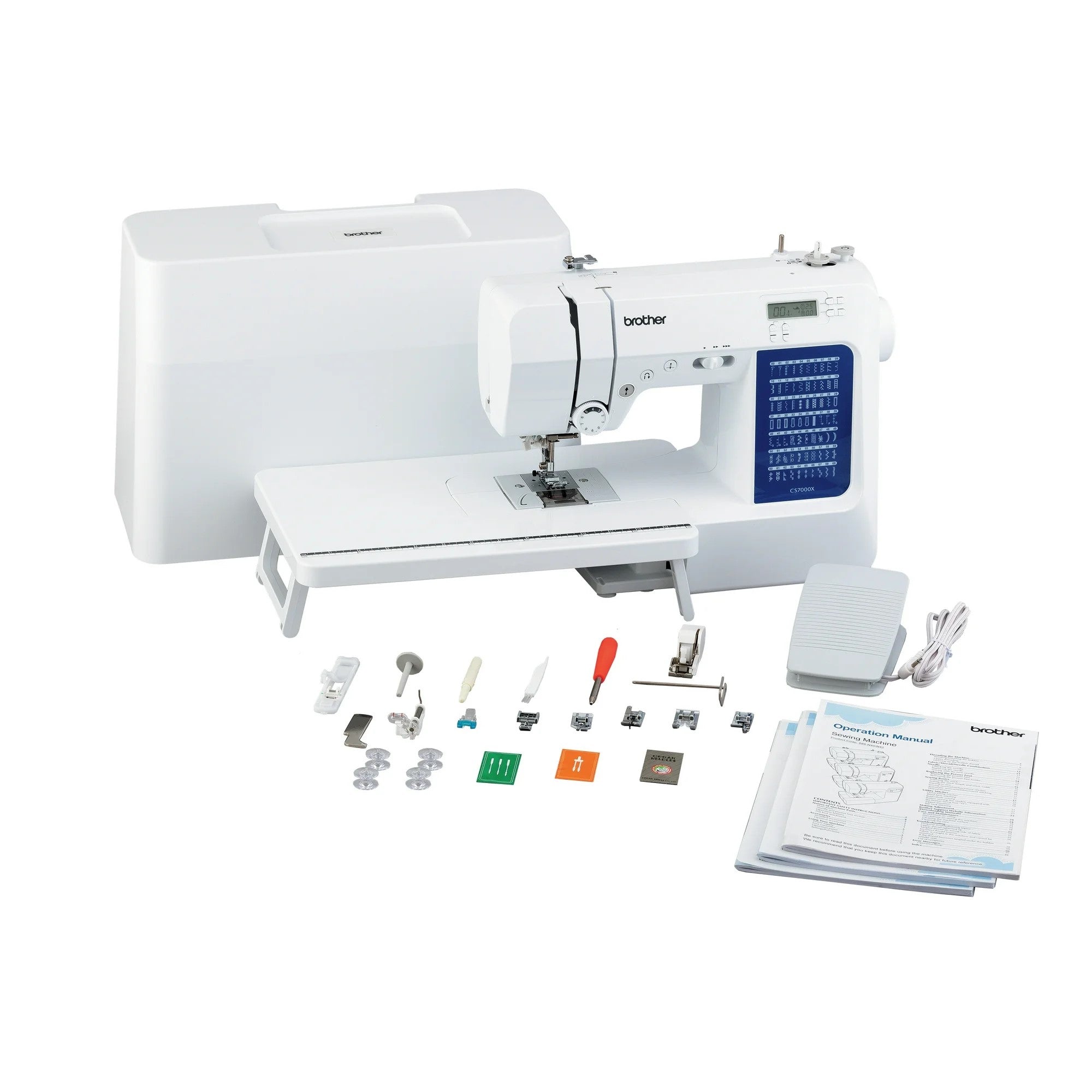Brother CS7000X | 70-Stitch Computerized Machine with Wide Table