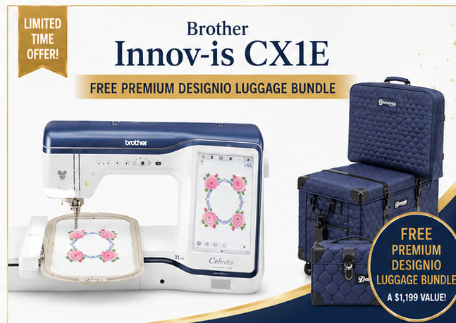 Brother CX1e | Special Edition Embroidery Machine