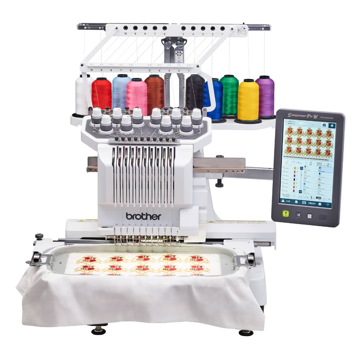 Brother PR1060W | Multi-Needle Embroidery Machine | Holiday Bundle #1