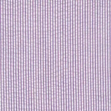 Seersucker Stripe/Lupine Sewing Machine Outlet