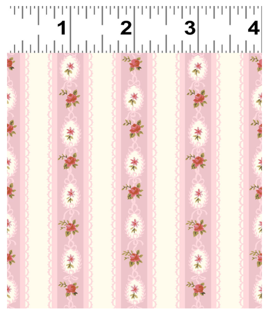 Clothworks | Charlotte Pink Ribbon
