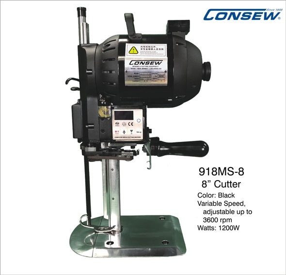 Consew 918MS-8 - representative 8 inch model shown