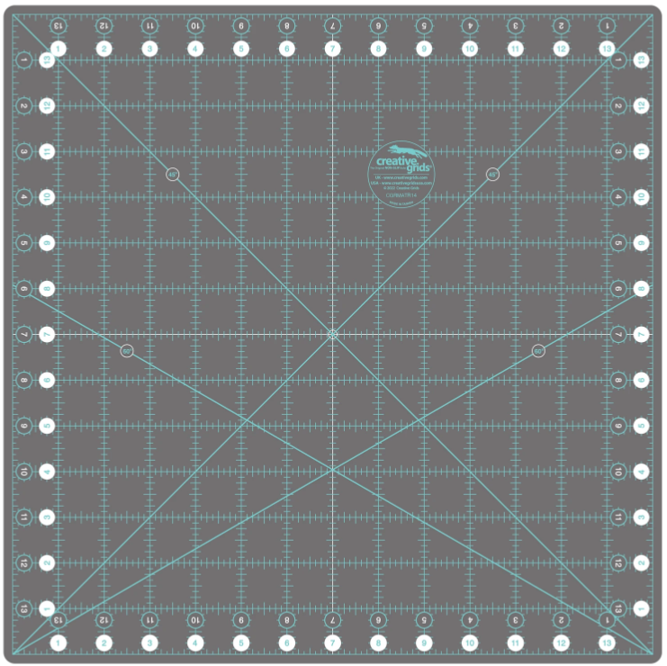 Creative Grids | Self Healing Rotating Cutting Mat 14x14"