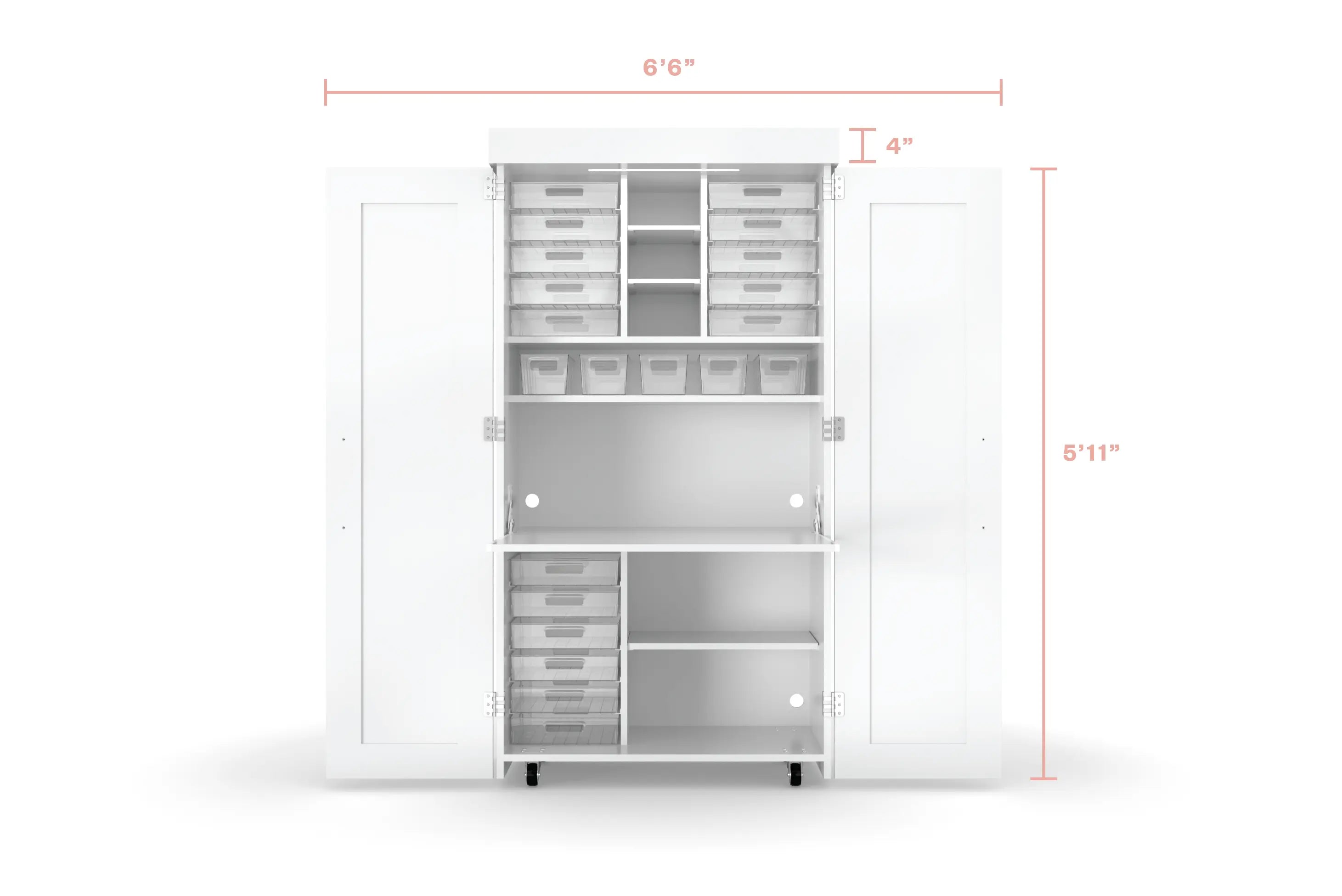 Create Room | DreamBox Center Deluxe — Modular Craft Storage Armoire Create Room