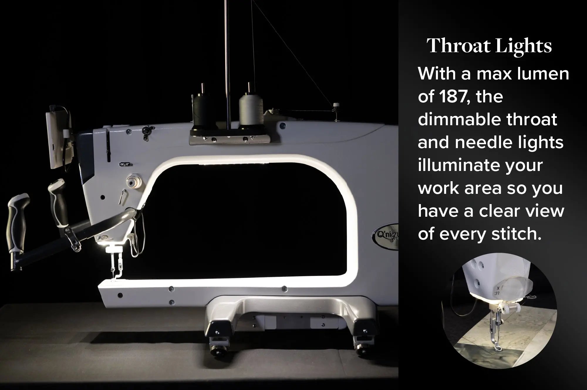 Grace Q’nique 21X Elite Longarm Quilting Machine Grace