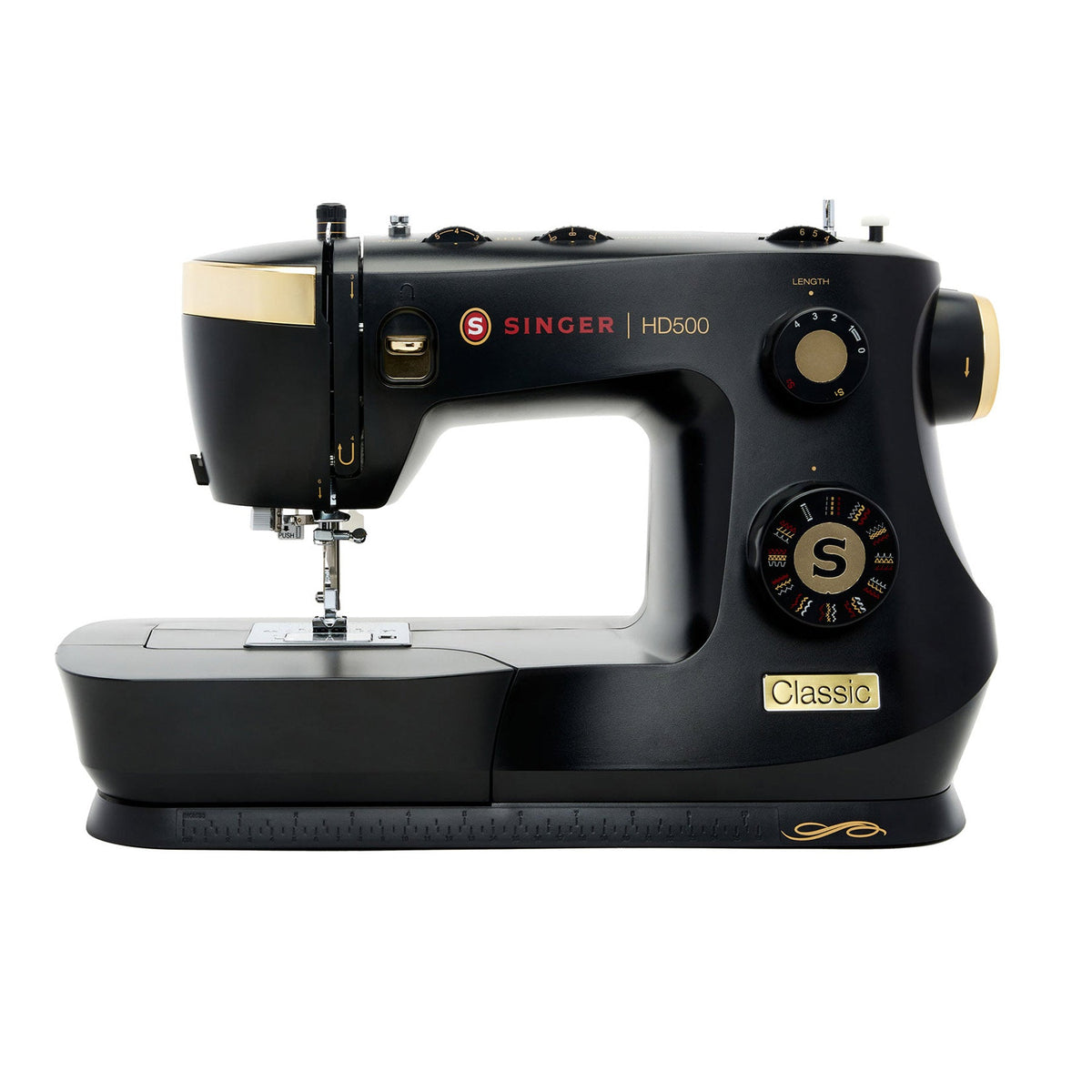 SINGER Refurbished HD500 Classic Black Sewing Machine - official product image 1