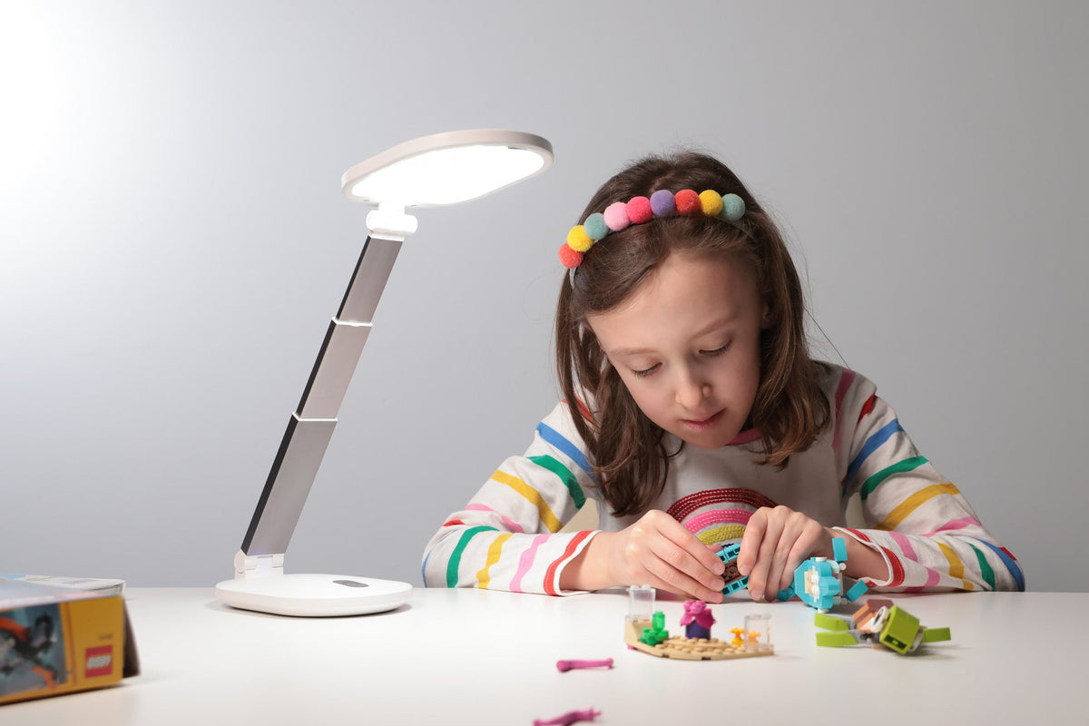 Daylight Foldi Go rechargeable portable lamp for sewing crafts and reading