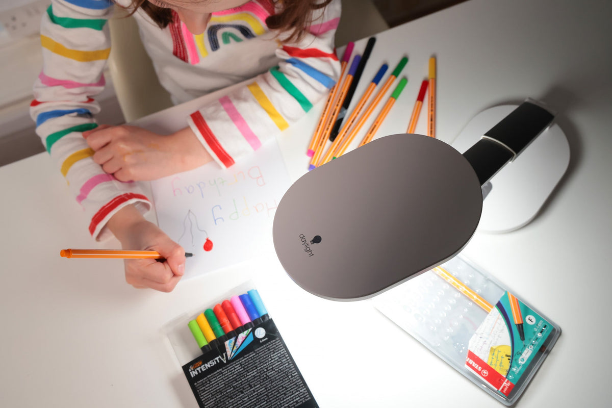 Daylight Foldi Go rechargeable portable lamp for sewing crafts and reading