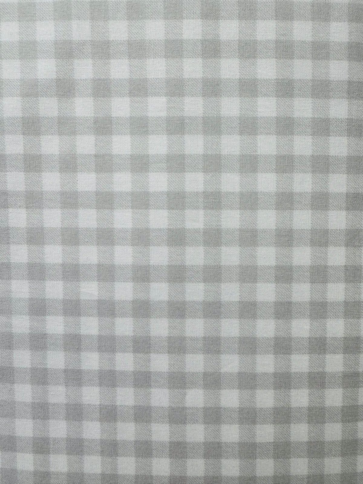 Gray White Check 1/4"