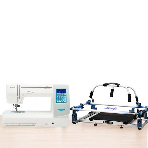 Janome MC8200QCP + Cutie Breeze Frame