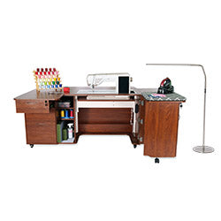 Kangaroo Sydney Electric Sewing Cabinet - Teak