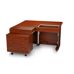 Kangaroo Kangaroo and Joey Sewing Cabinet - Teak