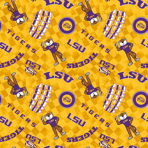 LSU#1380 Canvas Duck