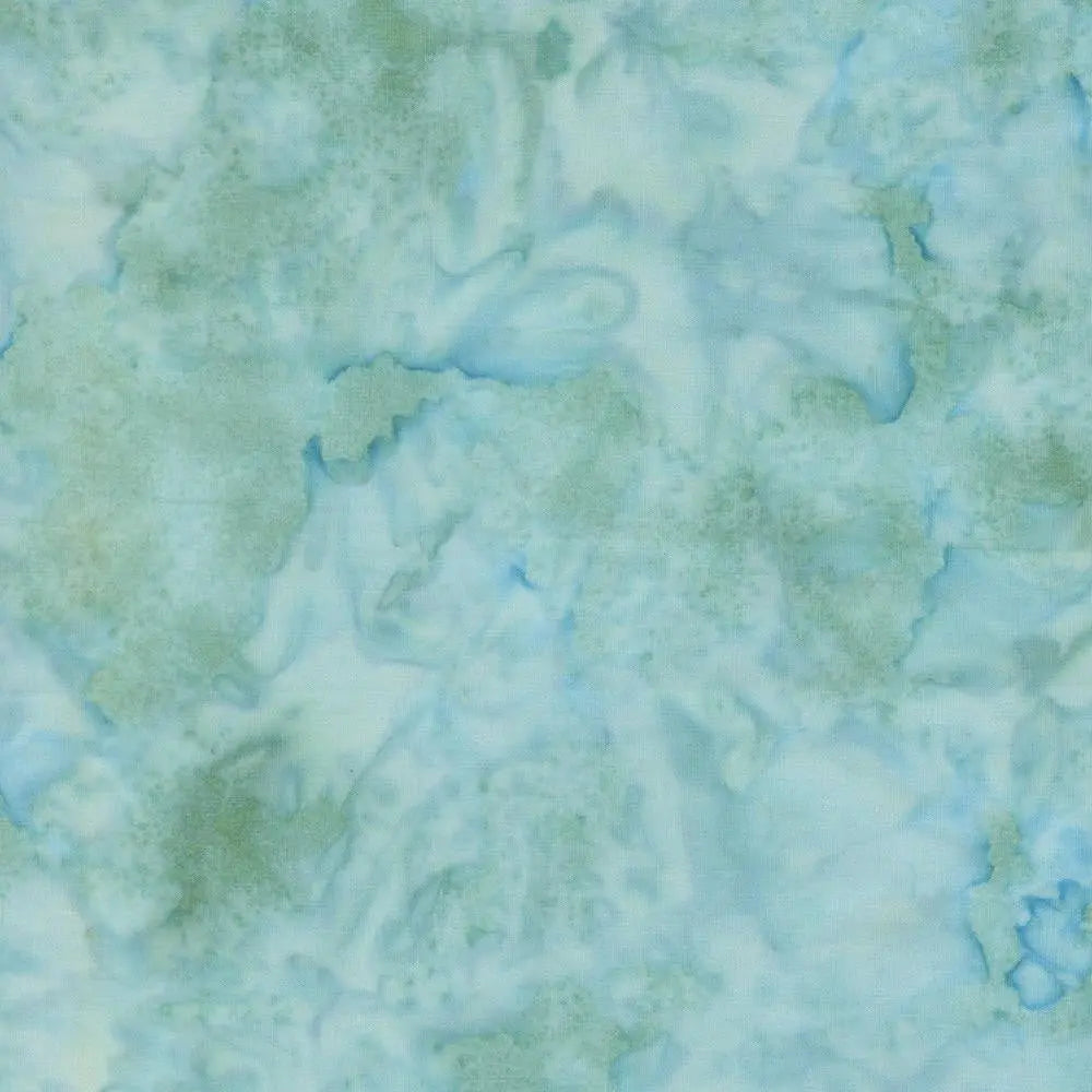 Mermaid Batiks Aqua Blue