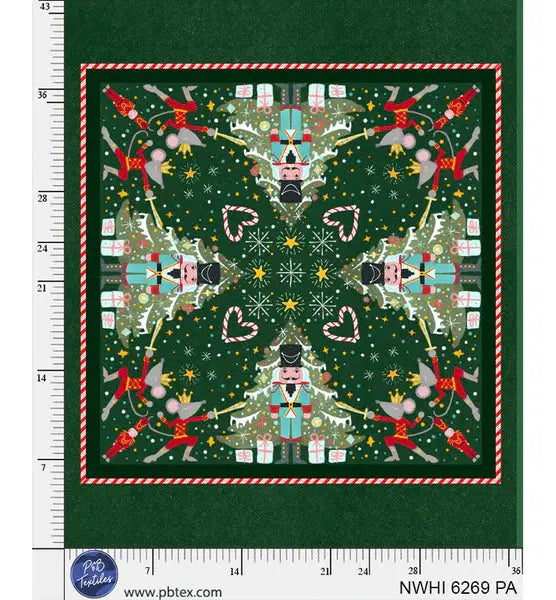 Nutcracker Whimsy Panel