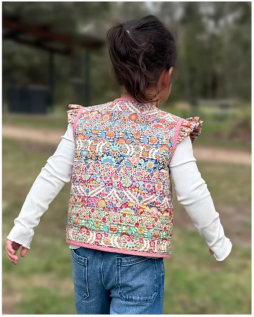 Harmony Vest - Children's Patchwork Vest Pattern | MM199
