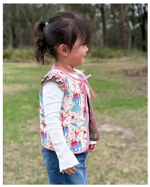 Harmony Vest - Children's Patchwork Vest Pattern | MM199 Tacony