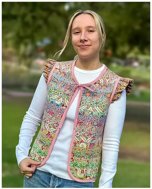 Harmony Vest - Ladies Patchwork Vest Pattern | MM200 Tacony