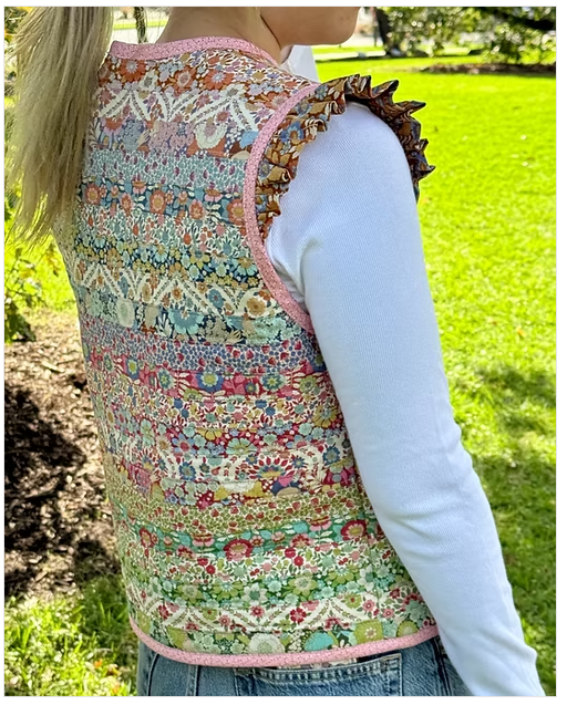 Harmony Vest - Ladies Patchwork Vest Pattern | MM200