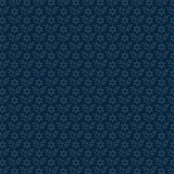 Flower Navy R261665D Marcus Fabrics