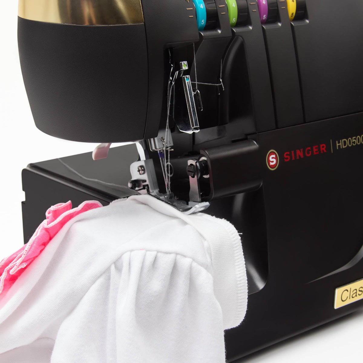 SINGER HD0500S Classic Black Serger - official product image 8