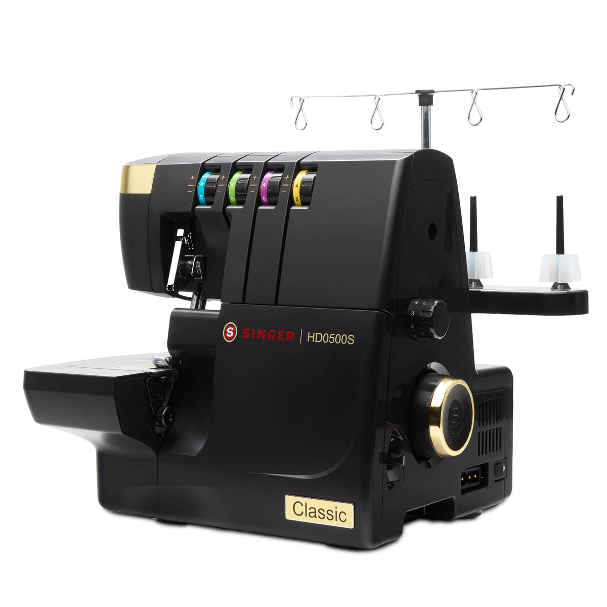 SINGER HD0500S Classic Black Serger - official product image 6